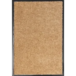 Woon- & Tuinaccessoires*vidaXL Deurmat wasbaar 40x60 cm crème Crème