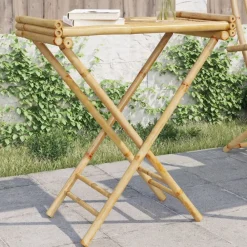 Dienbladtafel inklapbaar 70,5x42,5x80 cm bamboe>vidaXL Best