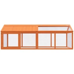 Huisdierbenodigdheden*vidaXL Dierenren 200x112,5x74 cm massief grenenhout Bruin