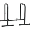 Dip Bar Zwart 116 x 66 x 74,5 cm Gepoedercoat staal>vidaXL