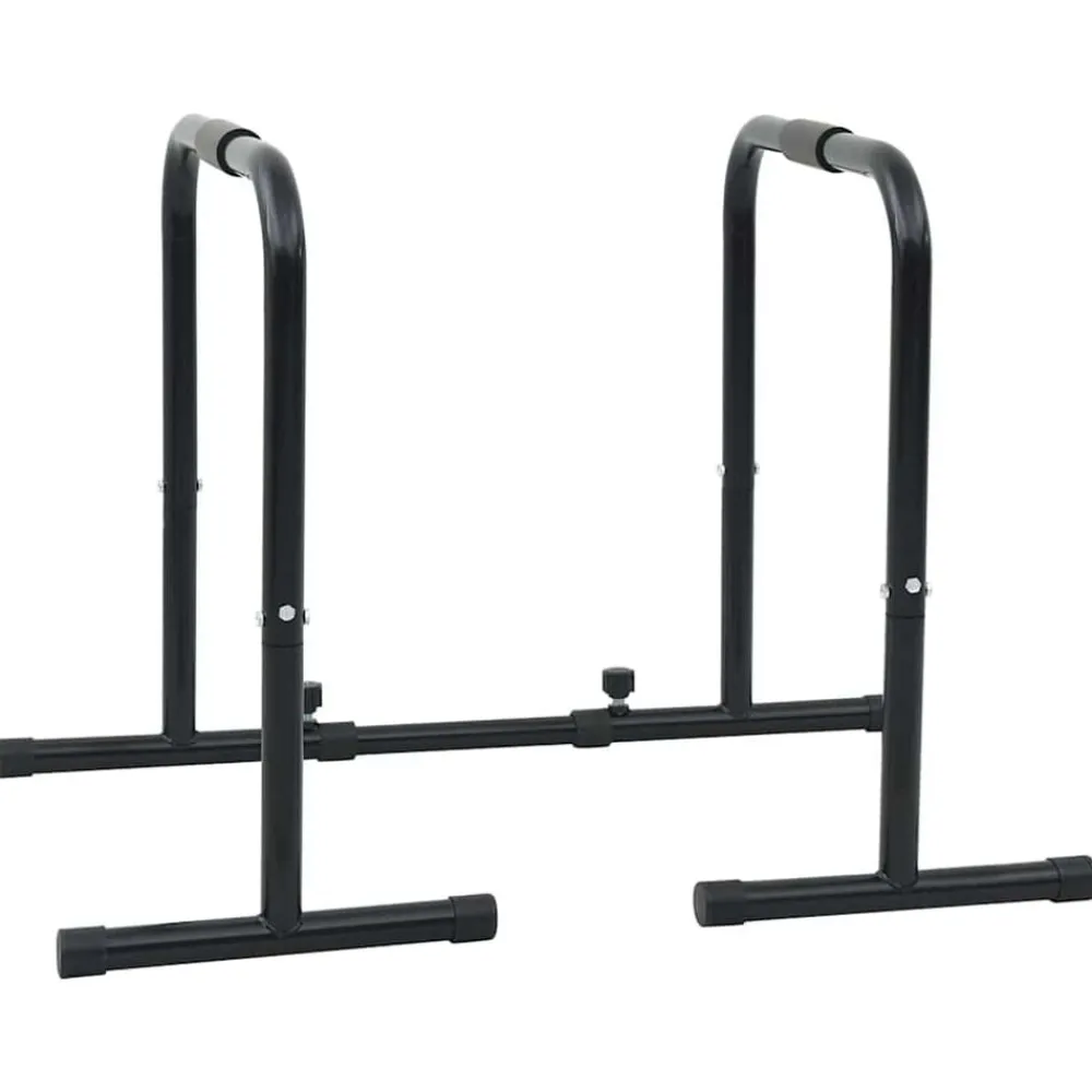 Dip Bar Zwart 116 x 66 x 74,5 cm Gepoedercoat staal>vidaXL