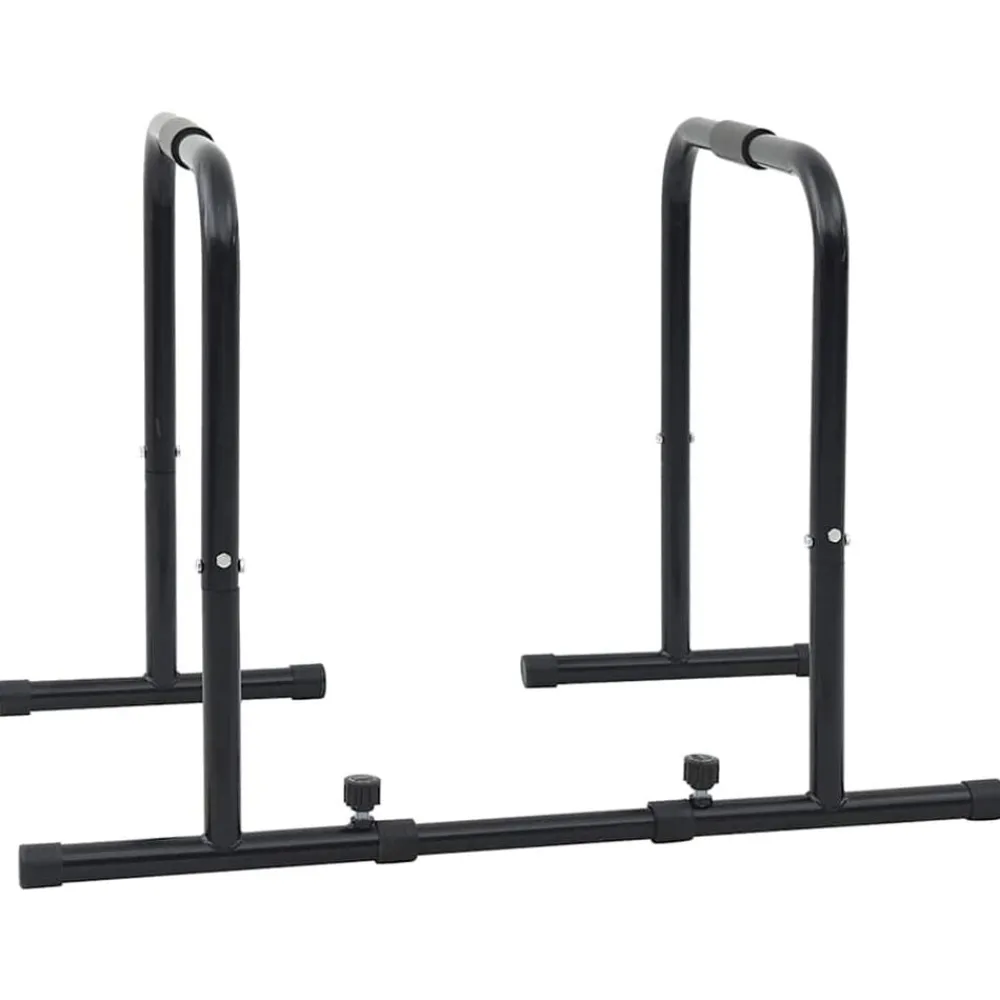 Dip Bar Zwart 116 x 66 x 74,5 cm Gepoedercoat staal>vidaXL
