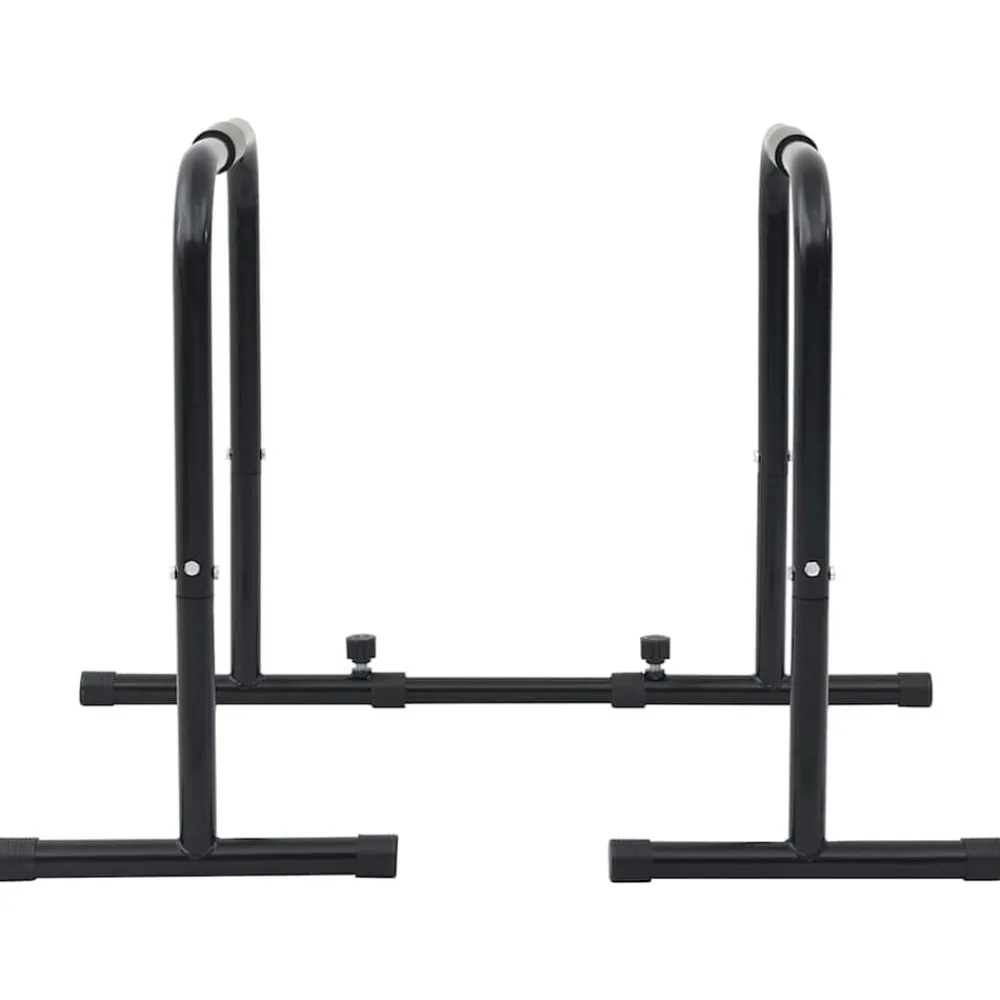 Dip Bar Zwart 116 x 66 x 74,5 cm Gepoedercoat staal>vidaXL