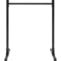 Dip station 2 pcs Zwart 55 x 90 x 104.5 cm Gepoedercoat staal><noscript><img width=
