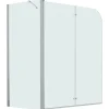 Sanitair & Loodgietersbenodigdheden*vidaXL Douche klapwand 120x68x130 cm ESG