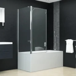 Sanitair & Loodgietersbenodigdheden*vidaXL Douche klapwand 120x68x130 cm ESG