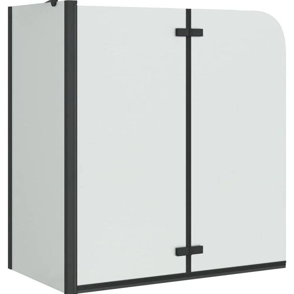 Sanitair & Loodgietersbenodigdheden*vidaXL Douche Omhulsel 120 x 68 x 130 cm ESG-glas en aluminium Zwart