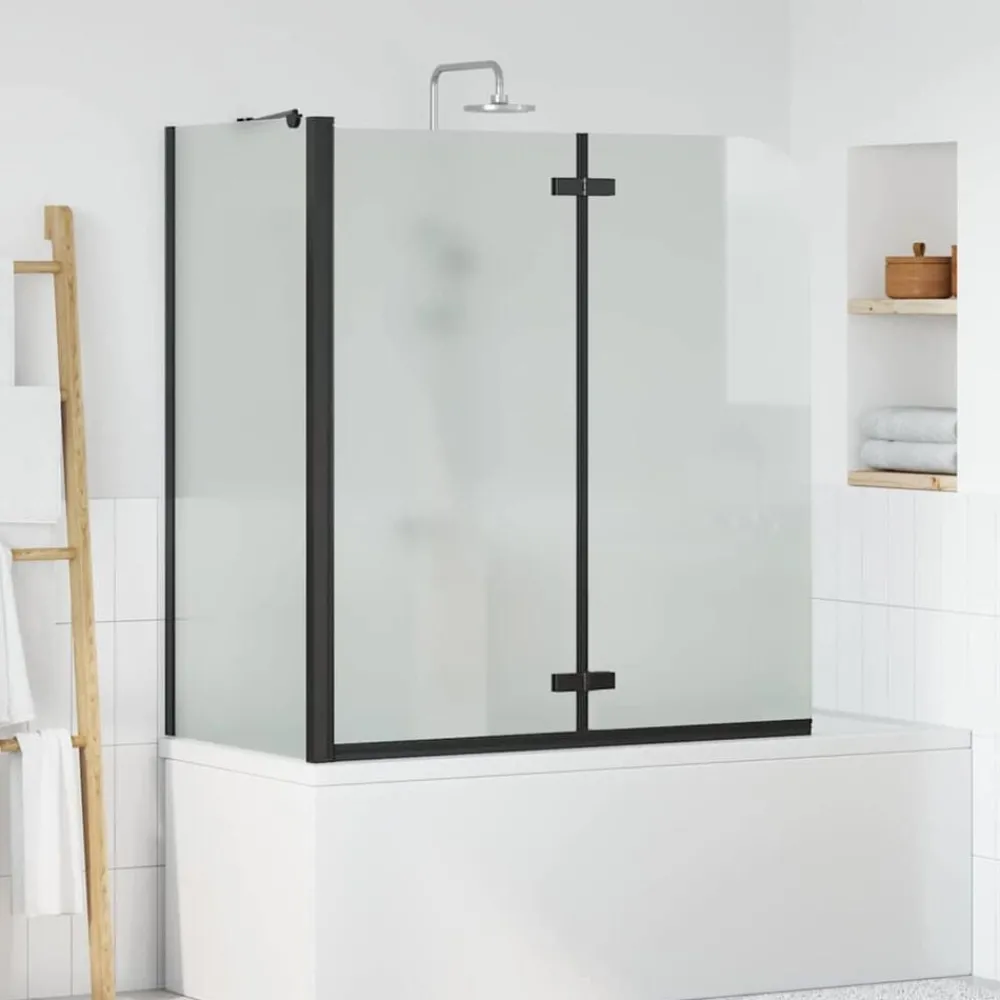 Sanitair & Loodgietersbenodigdheden*vidaXL Douche Omhulsel 120 x 68 x 130 cm ESG-glas en aluminium Zwart