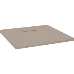 Sanitair & Loodgietersbenodigdheden*vidaXL Douchebak 80x80 cm SMC Bruin