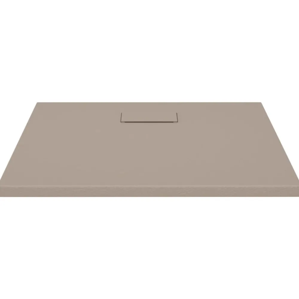 Sanitair & Loodgietersbenodigdheden*vidaXL Douchebak 80x80 cm SMC Bruin