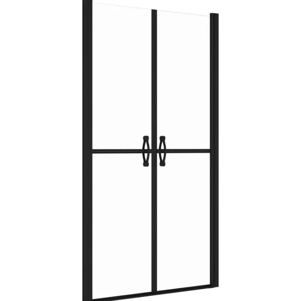 Sanitair & Loodgietersbenodigdheden*vidaXL Douchedeur (68-71)x190 cm ESG transparant Zwart