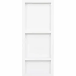 Douchenis met 3 vakken 41x99x9 cm hoogglans wit>vidaXL Outlet