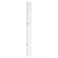 Douchenis met 3 vakken 41x99x9 cm hoogglans wit><noscript><img width=