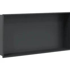 Douchenis 62x32x9 cm roestvrijstaal matzwart>vidaXL Discount