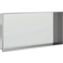 Sanitair & Loodgietersbenodigdheden*vidaXL Douchenis 62x32x9 cm roestvrijstaal geborsteld zilverkleurig