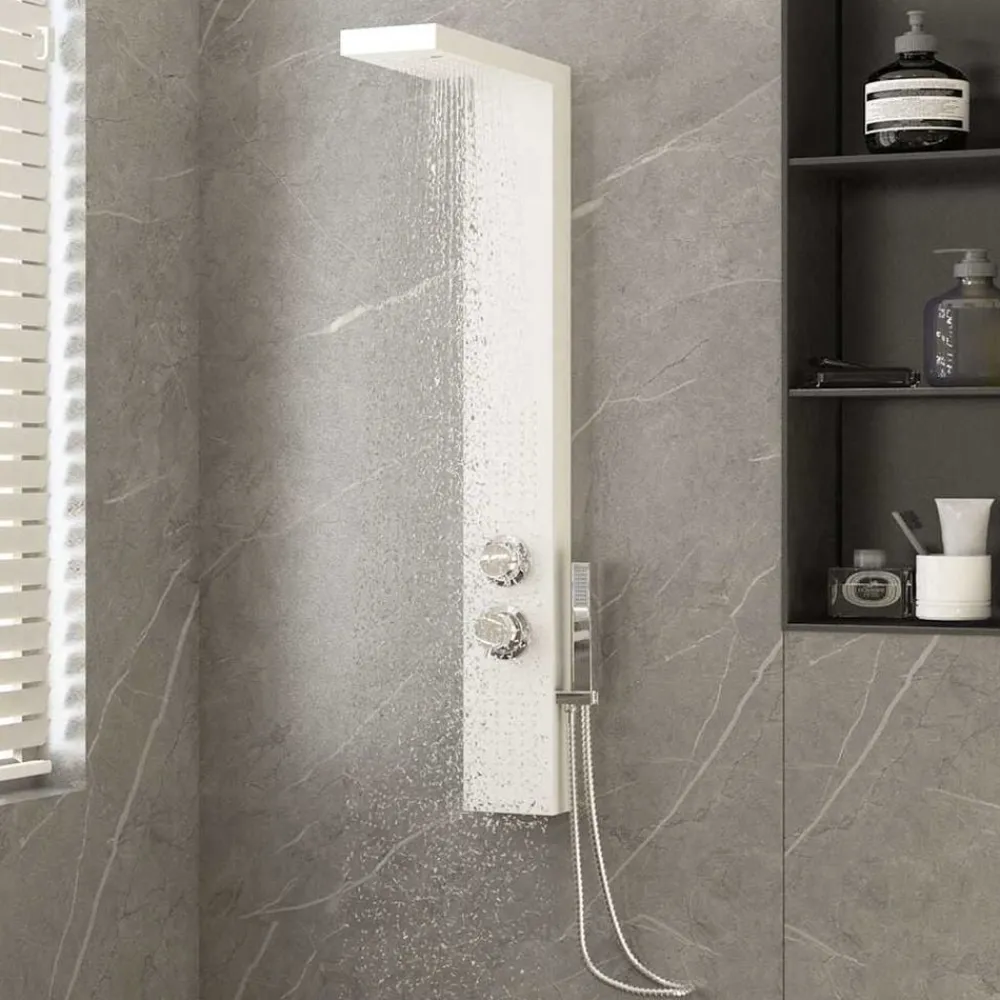 Douchepaneelsysteem aluminium>vidaXL Clearance