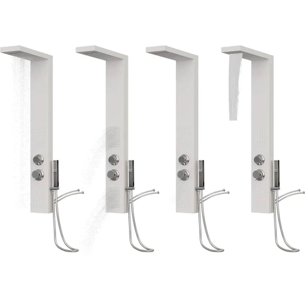 Douchepaneelsysteem aluminium>vidaXL Clearance