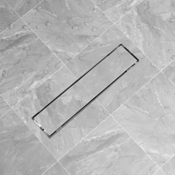 Sanitair & Loodgietersbenodigdheden*vidaXL Doucheputje rechthoekig 530x140mm roestvrij staal