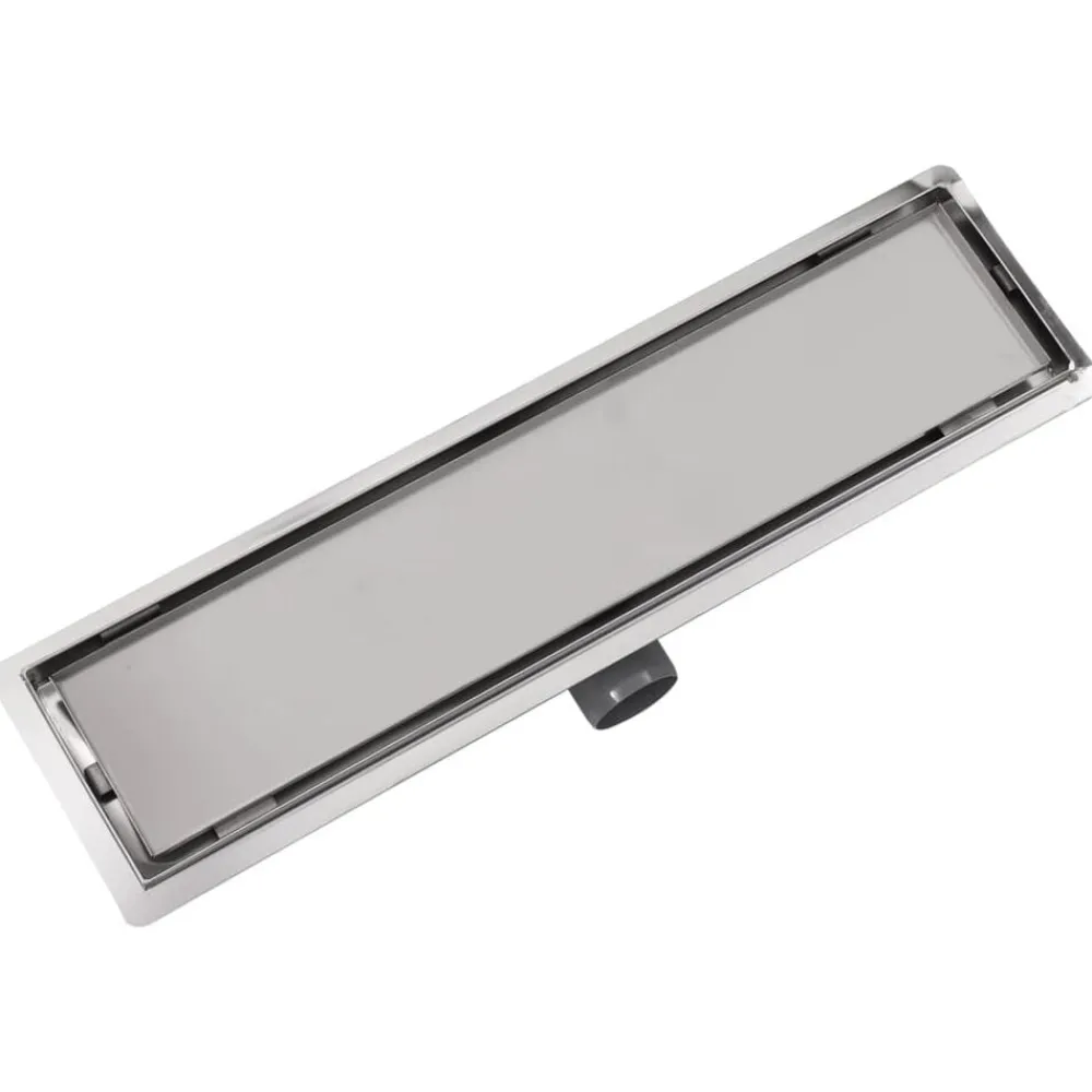 Sanitair & Loodgietersbenodigdheden*vidaXL Doucheputje rechthoekig 530x140mm roestvrij staal