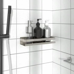 Doucherekje 30x10x6 cm geborsteld 304 roestvrij staal>vidaXL Discount