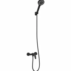 Sanitair & Loodgietersbenodigdheden*vidaXL Doucheset G 1 / 2 inch Koper Zwart