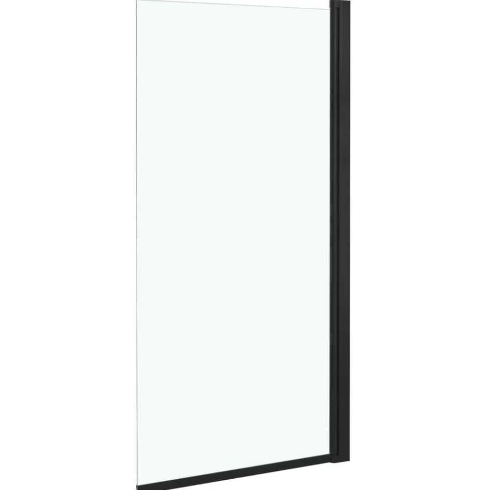 Sanitair & Loodgietersbenodigdheden*vidaXL Douchewand 68x130 cm ESG zwart