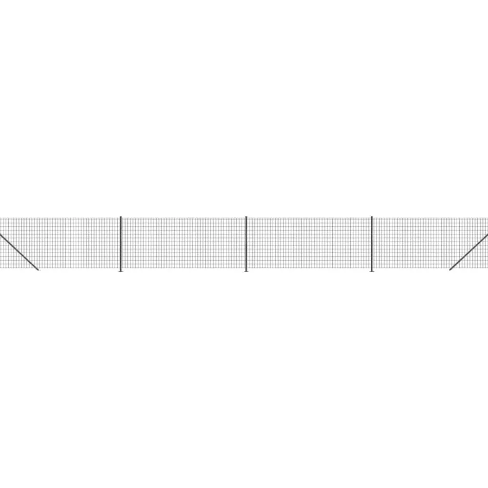Draadgaashek met flens 0,8x10 m kleurig>vidaXL Outlet