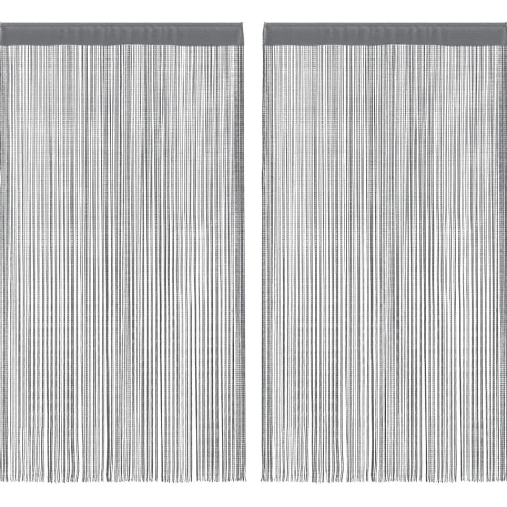 Draadgordijnen 2 st 100x250 cm>vidaXL New
