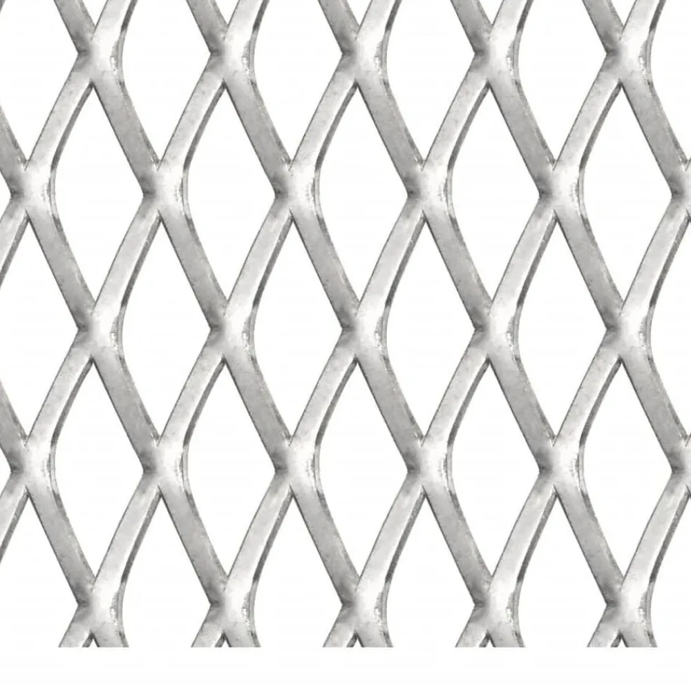 Draadhek 50x50 cm 20x10x2 mm roestvrij staal>vidaXL New