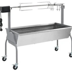 Keuken & Eetkamer*vidaXL Draaispit barbecue met elektrische motor