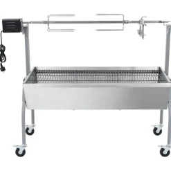 Keuken & Eetkamer*vidaXL Draaispit barbecue met elektrische motor
