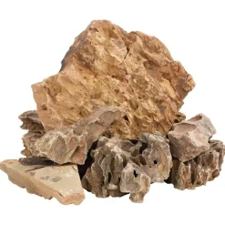 Huisdierbenodigdheden*vidaXL Drakenstenen 10 kg 5-30 cm Bruin