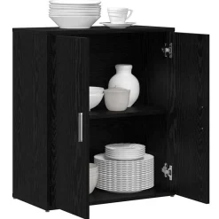 Dressoir 2 pcs 60 x 31 x 70 cm Bewerkt hout><noscript><img width=