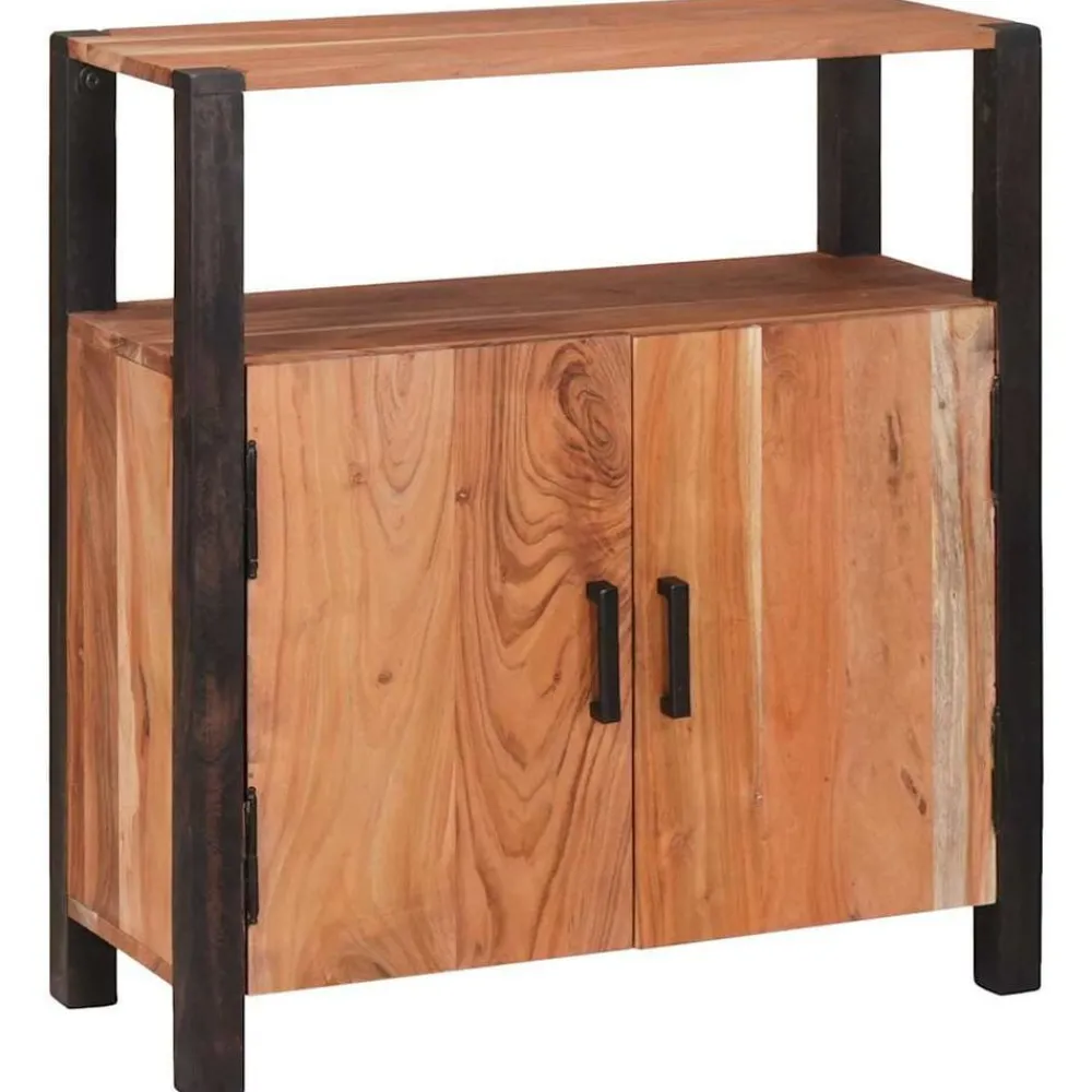 Kasten & Opbergmeubelen*vidaXL Dressoir Bruin 70 x 30 x 75 cm Massief Acaciahout