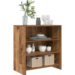 Kasten & Opbergmeubelen*vidaXL Dressoir Bruin 70 x 41 x 75 cm Bewerkt hout Oud hout