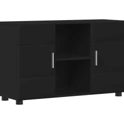 Dressoir FLORIN 88,5 x 30,5 x 55,5 cm Bewerkt hout>vidaXL New