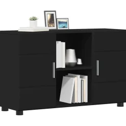 Dressoir FLORIN 88,5 x 30,5 x 55,5 cm Bewerkt hout><noscript><img width=
