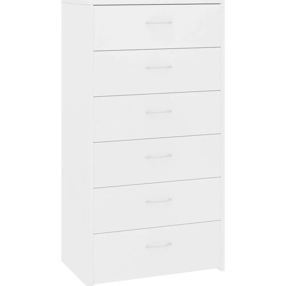 Dressoir met 6 lades 50x34x96 cm bewerkt hout>vidaXL Sale