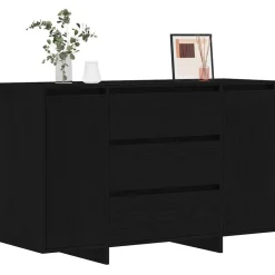 Dressoir met lade 120 x 41 x 75 cm Bewerkt hout><noscript><img width=