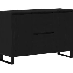 Dressoir met lade 101,5 x 35 x 70 cm Bewerkt hout>vidaXL New