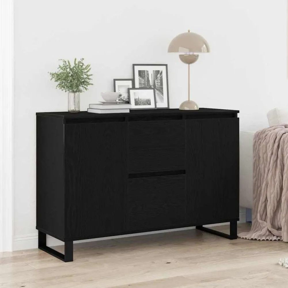Dressoir met lade 101,5 x 35 x 70 cm Bewerkt hout>vidaXL New