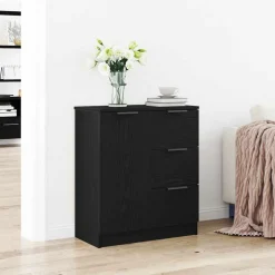 Dressoir met lade 60 x 30 x 70 cm Bewerkt hout>vidaXL Clearance