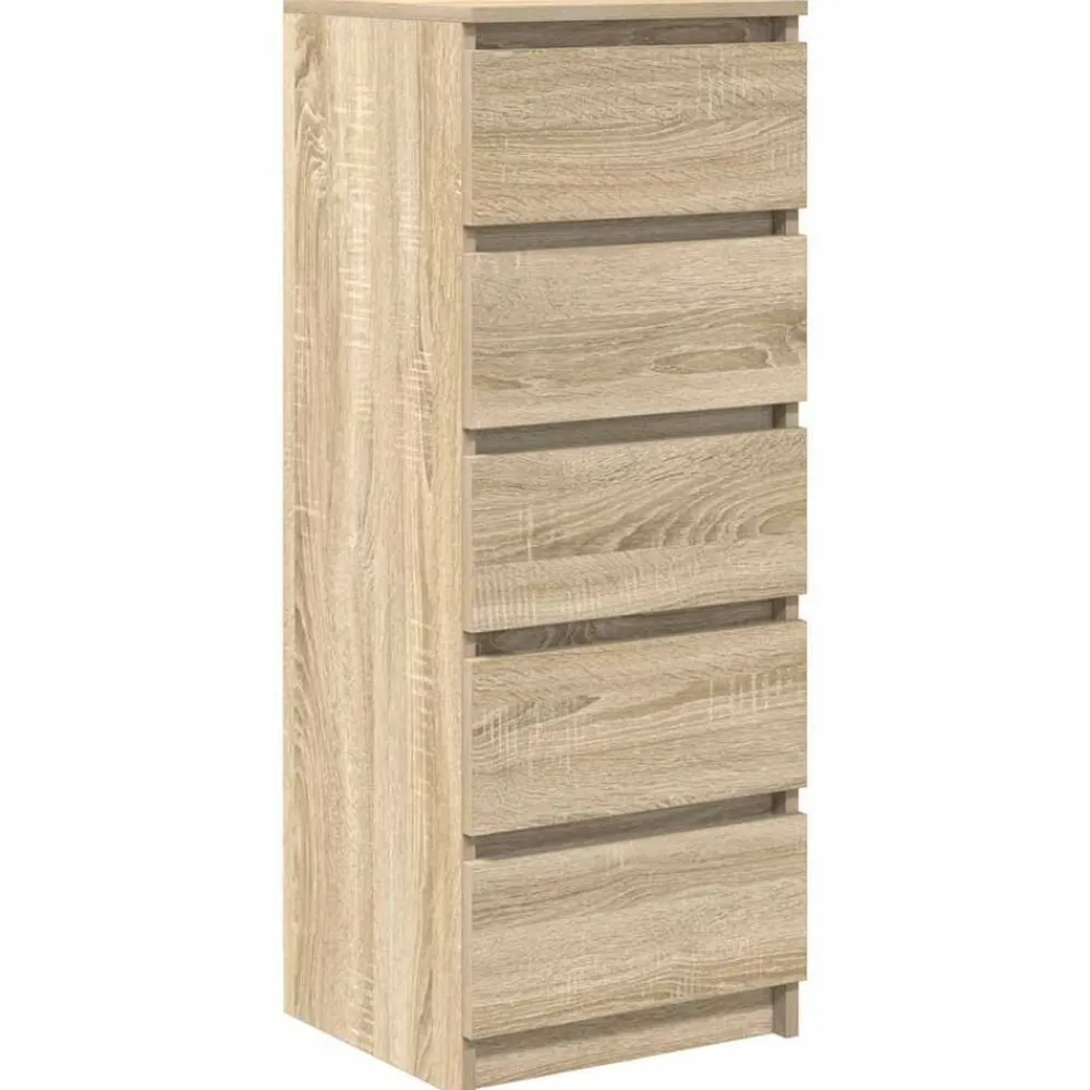 Dressoir met lades 37,5x35x99 cm spaanplaat kleurig>vidaXL Hot