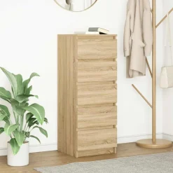 Dressoir met lades 37,5x35x99 cm spaanplaat kleurig>vidaXL Hot
