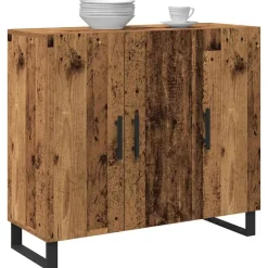 Dressoir Oudhout 90 x 34 x 80 cm Bewerkt hout><noscript><img width=