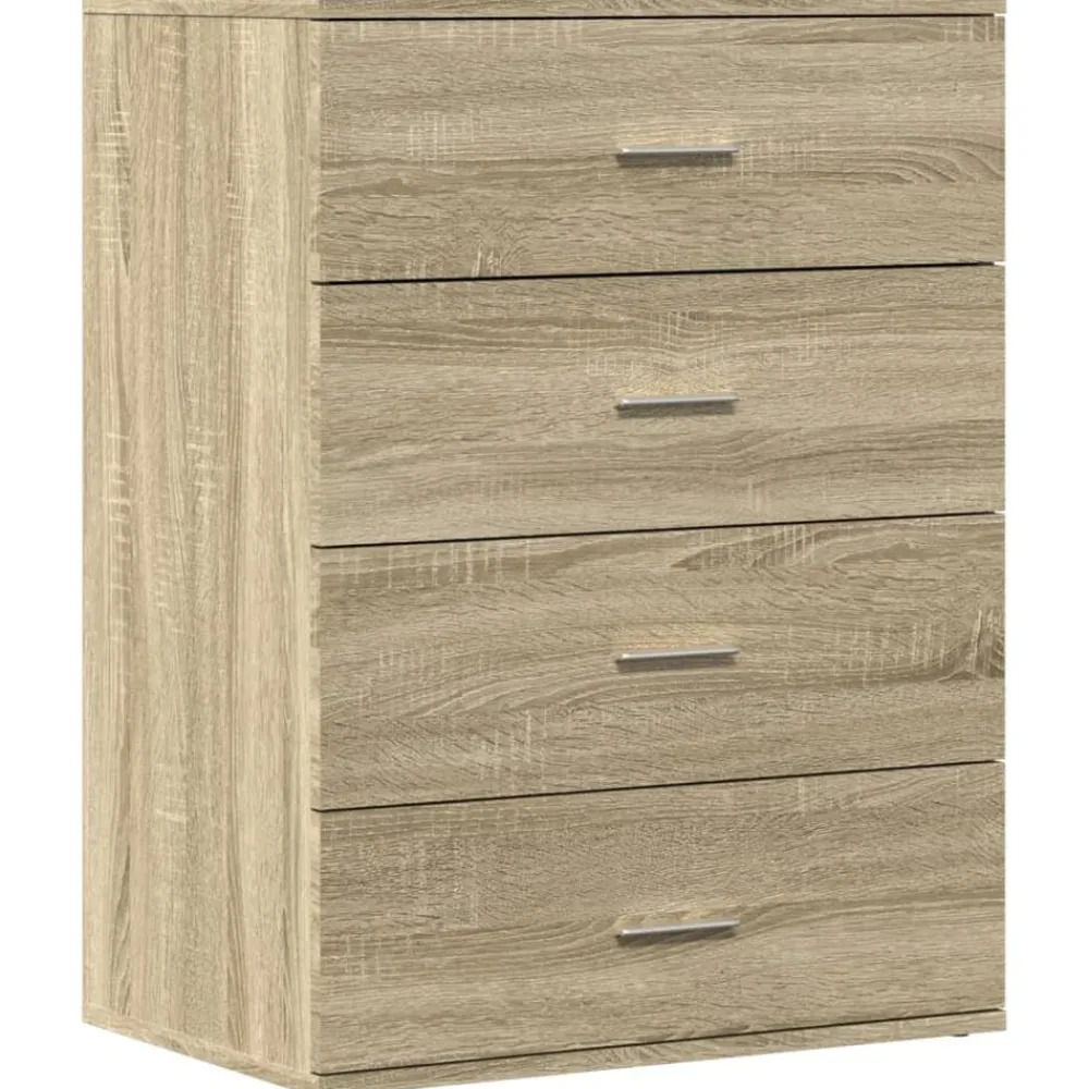 Dressoir 60x39x80 cm bewerkt hout kleurig>vidaXL Hot
