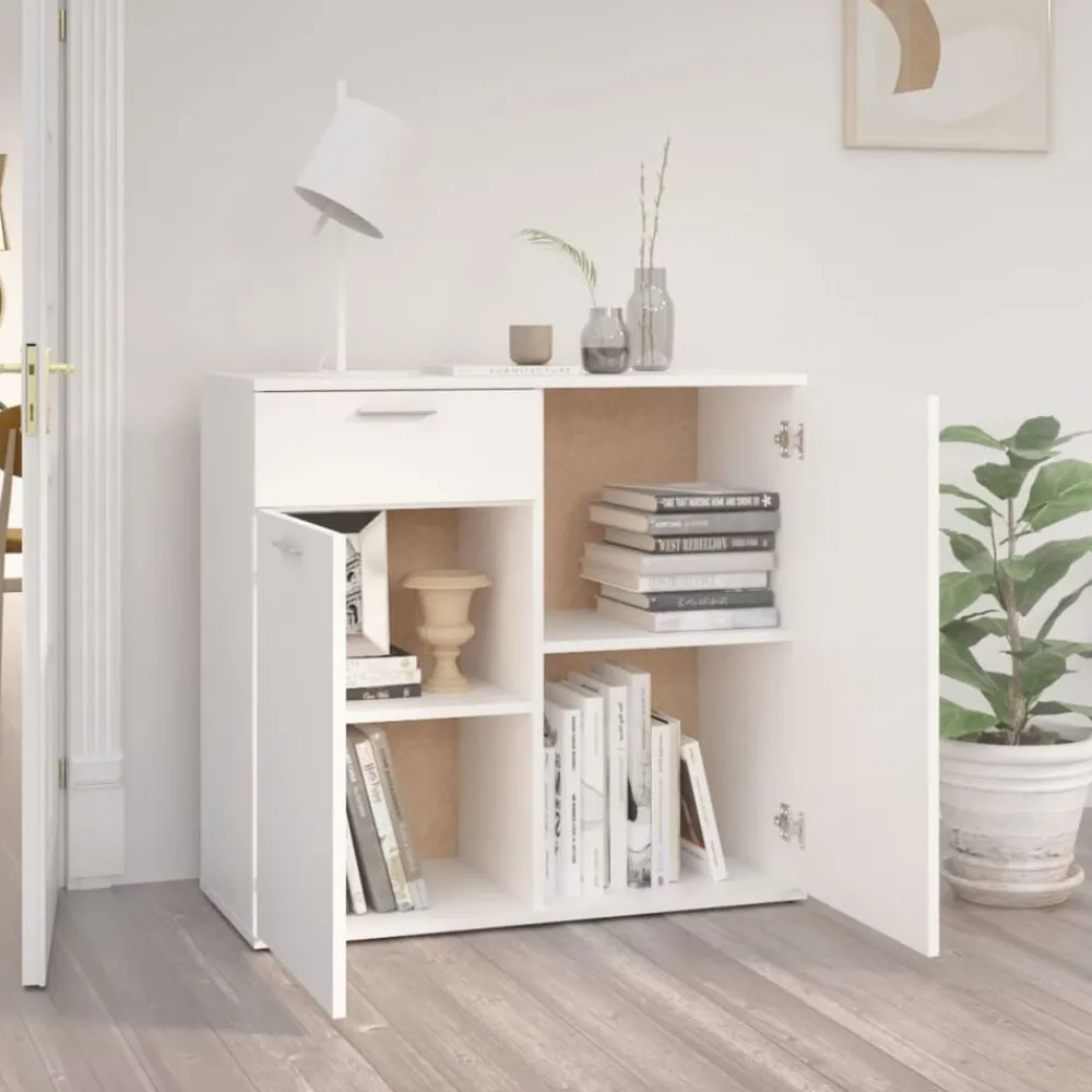 Dressoir 80x36x75 cm bewerkt hout>vidaXL Discount