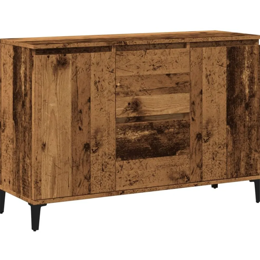 Kasten & Opbergmeubelen*vidaXL Dressoir 102x35x70 cm bewerkt hout kleurig Oud hout