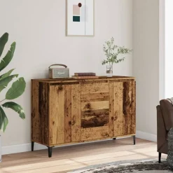 Kasten & Opbergmeubelen*vidaXL Dressoir 102x35x70 cm bewerkt hout kleurig Oud hout