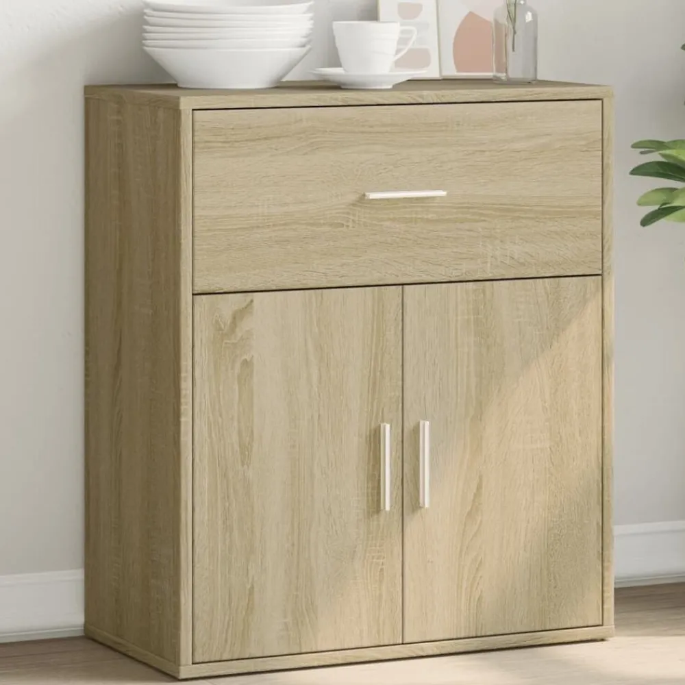 Dressoir 60x31x70 cm bewerkt hout kleurig>vidaXL Outlet